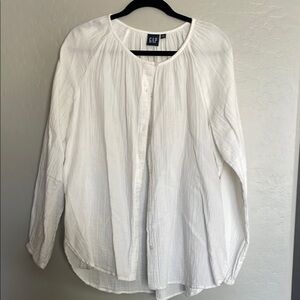 GAP Women's White Blouse